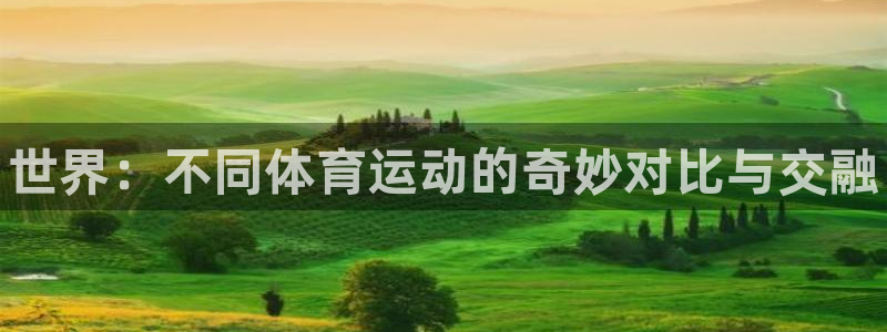 欧亿体育官方正版app娱乐首页官网下载：世界：不同体