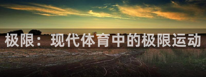 oety欧亿体育官网下载:极限:现代体育中的极限运动